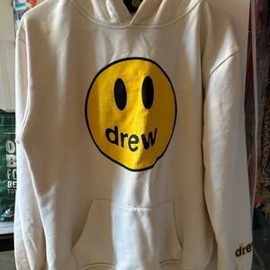 Drew house smiley face hoodie
